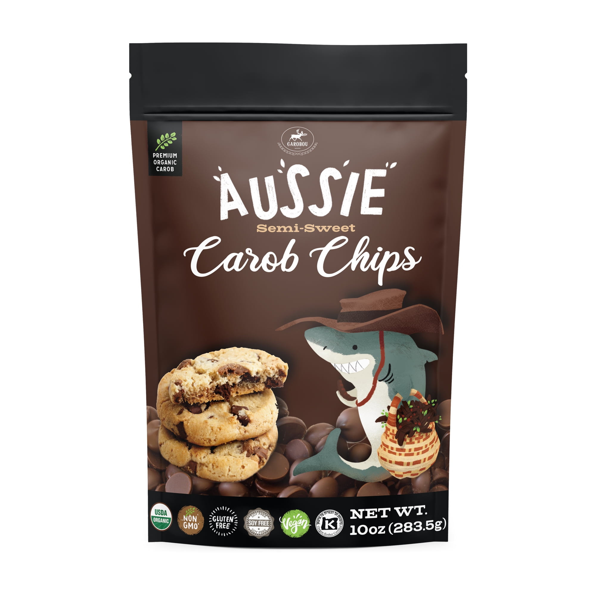 AUSSIE CAROB CHOCOLATE CHIPS SEMISWEET