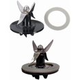 thumbnail image 5 of 4 Pack Blender Gasket Ring Replacement Rubber Seal O-Ring Parts for Black & Decker Hamilton Beach Cuisinart Osterizer Oster Mixer Blenders Blade Repair, 5 of 5