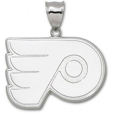 NHL - Philadelphia Flyers Sterling Silver ''P'' Giant Logo Pendant
