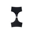 thumbnail image 3 of Yunleeb High Waisted Thong No Show Underwear for Women,Seamless High Rise Panties 4 Pack Black M, 3 of 3