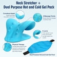 thumbnail image 2 of Estirador de cuello y paquete de gel para aliviar el dolor ComfortLife, 2 of 7
