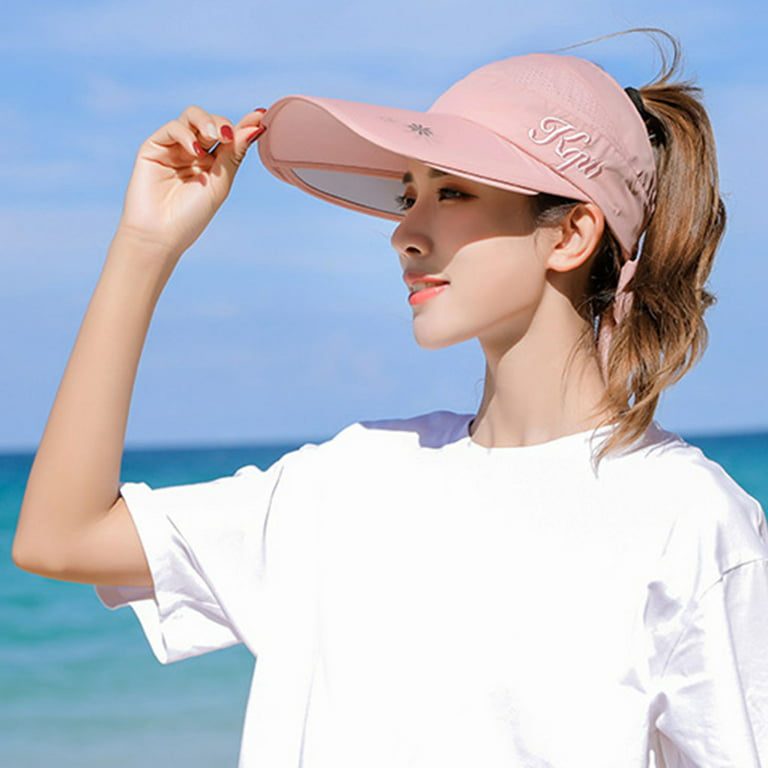 Breathable Wide Brim Baseball Cap Sunshade Sun Hat Shade Hat Beach Cap