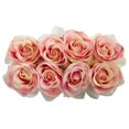 thumbnail image 3 of Nearly Natural 1510-LP Roses Arrangement in Black Vase, Light Pink, 3 of 3
