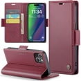 thumbnail image 1 of Case for iPhone 15 Plus Wallet Case with Card Holder, Kickstand RFID Blocking Magnetic Closure Shockproof Protective PU Leather Cover for iPhone 15 Plus Flip Wallet, 1 of 7