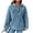 Blue womens tops, variant on Usmixi Under $5 Hoodies for Women Winter Drawstring Hooded Sweatshirt for Women Plus Size Loose Casual Pocket Pullover Hoodies Sweater Fashion Heart Print Graphics Sweatshirt Tops