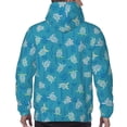 thumbnail image 7 of Fotbe Men's Hoodie with Sea Turtle Pattern - Kangaroo Pocket Pullover Hooded Sweatshirt, Perfect for Daily Wear, Travel, and Home-3X-Large, 7 of 7