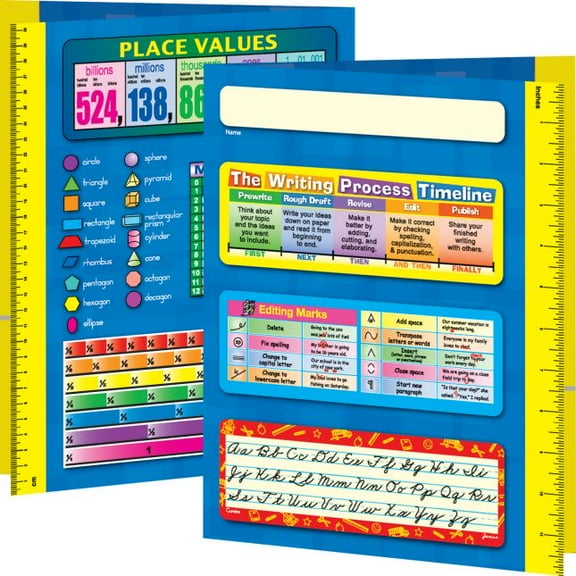 Resource Folder - Zaner Bloser - Intermediate - 12 folders