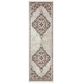 thumbnail image 2 of Nourison Geneva Traditional French Country Brick Silver 2'2" x 7'6" Area Rug, (2' x 8'), 2 of 7