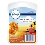 Febreze Wax Melts Odor-Eliminating Air Freshener, Hawaiian, 6 ct