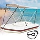 thumbnail image 3 of Palas de kayak Sujetador de cuerda de seguridad Elástico TPU Tablero antipérdida Correa flexible Accesorios de navegación al aire libre para barco Barco Canoa Negro kenally OD002636-01B, 3 of 7