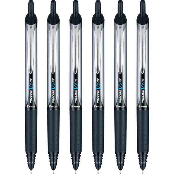 Bolígrafo PILOT Precise V7 RT recargable y retráctil negro de 0,7 mm