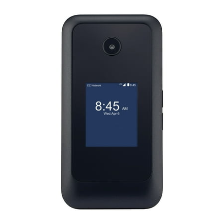 Consumer Cellular, Verve Snap, 8GB, Black - Flip Phone