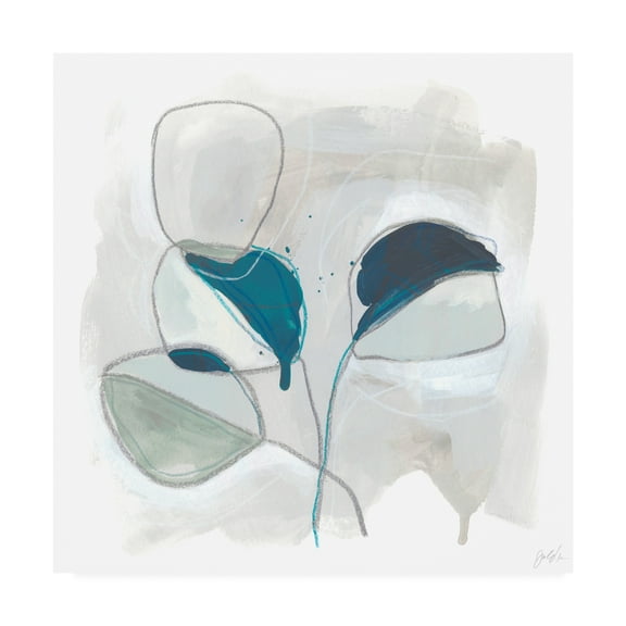 Trademark Fine Art 'Elliptic Posey III' Canvas Art by June Erica Vess