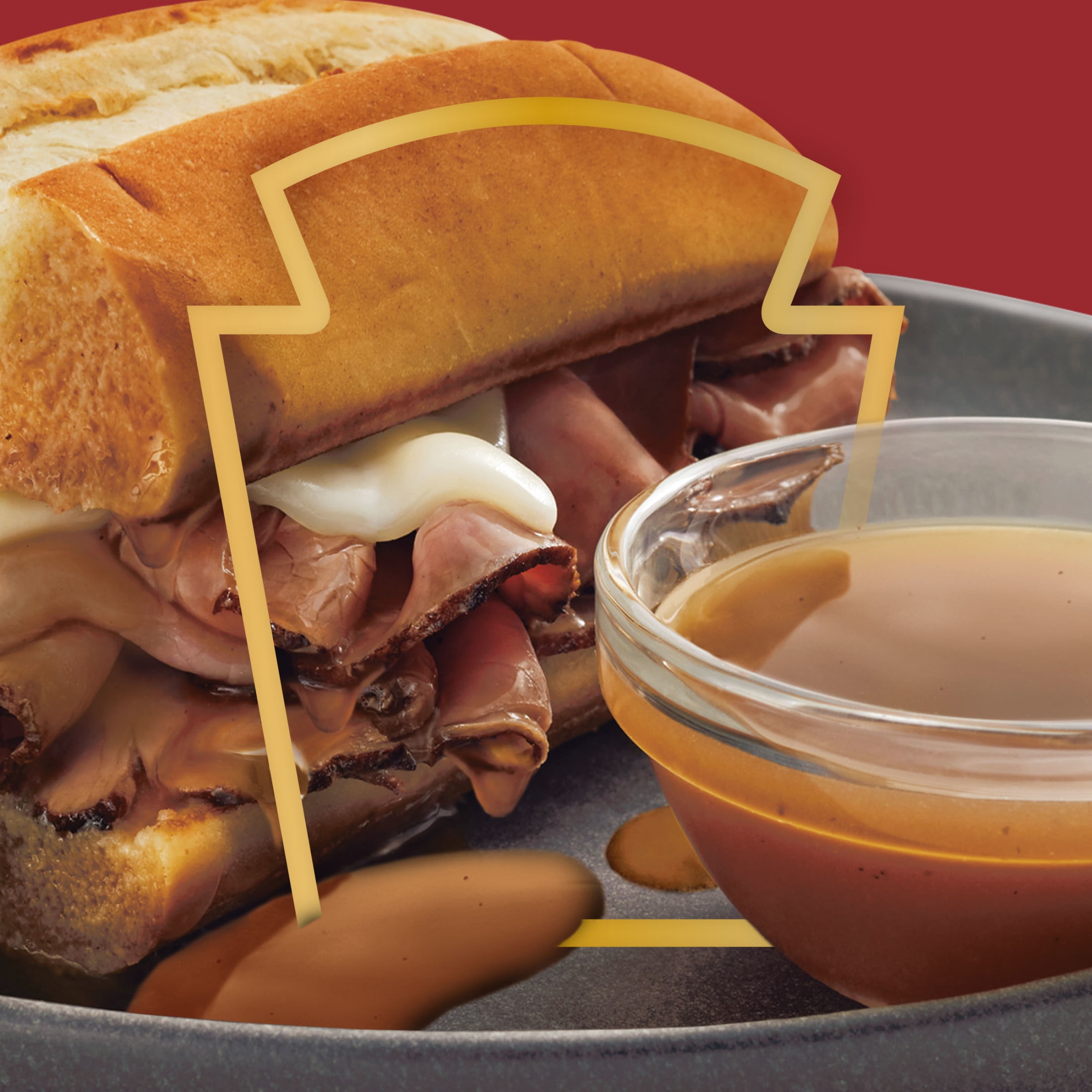 (12 pack) Heinz HomeStyle Au Jus Gravy, 12 oz Jar