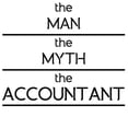 thumbnail image 3 of CafePress - The Man The Myth The Accountant Pajamas - Men's Light Loose Fit Cotton Pajama Set, 3 of 7