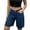 Blue, variant on Low Rise Jorts Denim Shorts for Women-Wide Leg Baggy Women Casual Jean Shorts Black,M