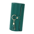 thumbnail image 2 of Joyero de viaje Organizador de joyas Multifunción de cuero Portátil Joyero Verde, 2 of 9