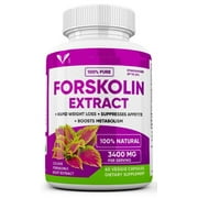 FORSKOLIN Pure Coleus Forskohlii extract  3200mg Daily Hight Potency Fat burner Weight loss boosts Metabolism 60 capsules