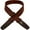 Brown, variant on Lock-It Straps Cotton 2" Locking Guitar Strap Brown