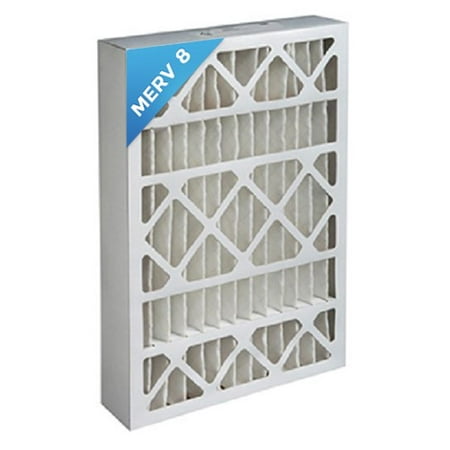 16x20x4 MERV 8 Pleated AC Furnace Air Filters. 4 (Best Furnace For 2000 Sq Ft Home)