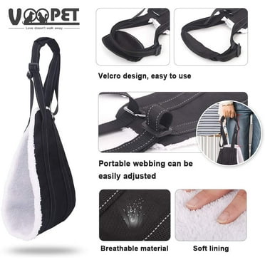 Dog Sling, Portable Hip Support Harness Assist Lift Dogs Rear for Canine Aid - Pet Lift Harness for Small Medium & Large Dogs Hind Leg Support Rehabilitation