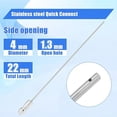 thumbnail image 4 of Faucet Hardware Set 4 Pack High Pressure Washer Nozzle Kit for Washing Machine & Cleaning Water Heater Flush Kit High Pressure Washer Extension Rod Nozzle Cleaning Kit Sta Faucet Accessories,Kitchen, 4 of 9