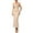 Beige, variant on Off the Shoulder Maxi Dress for Women Corset Ruched Bodycon Formal Wedding Guest Dresses Yellow M
