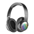 thumbnail image 1 of Auriculares Bluetooth sobre la oreja Orejeras blandas estirables Estéreo 3D Sonido HiFi 3.5 mm Auriculares inaláms con cable de Sunnimix Auriculares Bluetooth, 1 of 8