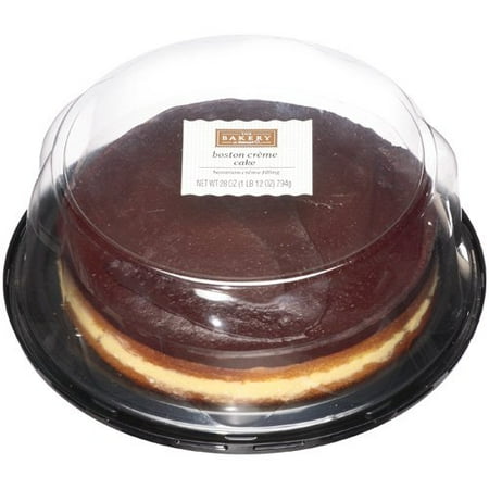 Labrees Bakery: Bavarian CrMe Filling Boston CrMe Cake, 28 oz