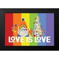 thumbnail image 2 of Reed, Tara 18x13 Black Modern Framed Museum Art Print Titled - Pride Gnomes XIV, 2 of 5