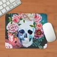 thumbnail image 3 of CafePress - Flowers And Skull Mousepad - Non-slip Rubber Mousepad, Gaming Mouse Pad, 3 of 6