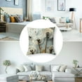 thumbnail image 6 of Set of 2, dandelions spider metal surface Throw Pillow Cushion Case, Zip Closure Without Pillow Inserts Home Furnishing, 6 of 8