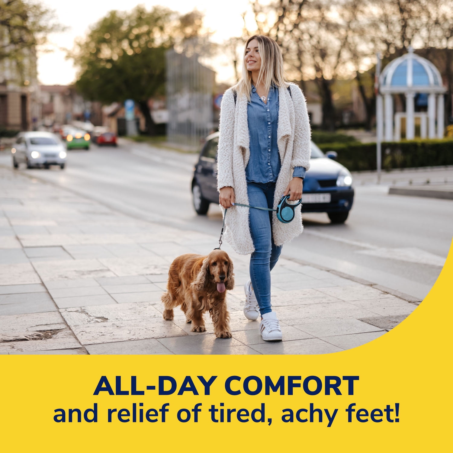 Dr. Scholl's® Float-On-Air® Comfort Insoles, Women Sizes (6-10), 1 Pair, Full Length