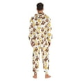 thumbnail image 7 of joogoo Cartoon Monkey Bananas Cute Unisex Adults Onesies Pajamas Jumpsuits L, 7 of 7