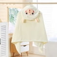 thumbnail image 2 of Kids Bath Towel Ultra Soft Hooded Towel Bathrobe Blanket Toddlers Shower Gifts For Boys Girls, 2 of 4