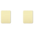 thumbnail image 1 of Advancent 10 piezas de parches para planchar para la reparación de ropa coloridos hechos a mano de forma oblonga para reparar pantalones fijos amarillo claro 2Conjunto, 1 of 6