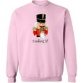 thumbnail image 2 of Inktastic Crushing It Nutcracker Adult Sweatshirt, 2 of 4