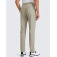 thumbnail image 2 of CRZ YOGA Men's All Day Comfy Golf Pants 30"/32" Quick Dry Lightweight Work Casual Trousers with Pockets, 2 of 5