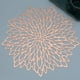 thumbnail image 5 of Tapete de 3 piezas, Tapete de bronceado, Tapete redondo de oro rosa, 5 of 5