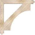 thumbnail image 3 of Ekena Millwork 3 1/2"W x 34"D x 34"H Westlake Arts & Crafts Smooth Bracket, Douglas Fir, 3 of 4