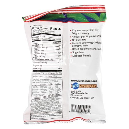 Kay's Naturals Protein Chips, Chili Nacho Cheese, 1.2 oz