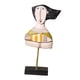 thumbnail image 3 of Escultura de estatua humana abstracta, figura de rostro abstracto, artesanía, figura, obra de arte para mujer pescado, 3 of 8