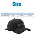 thumbnail image 3 of Up To $10 Baseball Caps Multi-color Mens Womens Embroidered Baseball Caps Sun Protection Baseball Caps Running Workout and Outdoor Activities Unisex Baseball Caps, 3 of 6