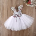 thumbnail image 4 of Robe de Fête Florale Mignonne de Noël pour Enfants Filles Robe Formelle Robe d'Été, 4 of 4