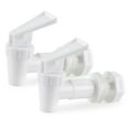 thumbnail image 2 of PULLIMORE 2PCS Replacement Cooler Faucet Water Bottle Jug, Reusable Spigot Spout Water Beverage Dispenser Valve Water Crock Tap (White), 2 of 10
