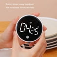 Rotary Countdown Timer Kitchen Suction Student Reminder Baking