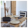 thumbnail image 3 of HeSLehs Ceramic 12" Square Baker - Pacifica Collection, Seed Grey | Oven & Dishwasher Safe Bakeware | Food Safe Glazing | Restaurant Quality Dinnerware, 3 of 3