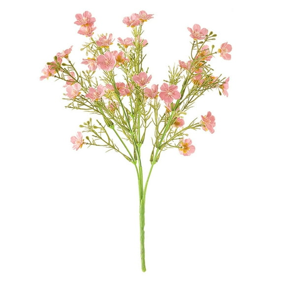 1 Bunch Faux Gypsophila Real Touch Bouquet Multicolor Artificial Flower Desktop Decoration for Wedding