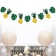 thumbnail image 1 of unbranded Para Fiestas Hawaii Con Banner Y Guirnalda De Hojas Tropicales, 1 of 7