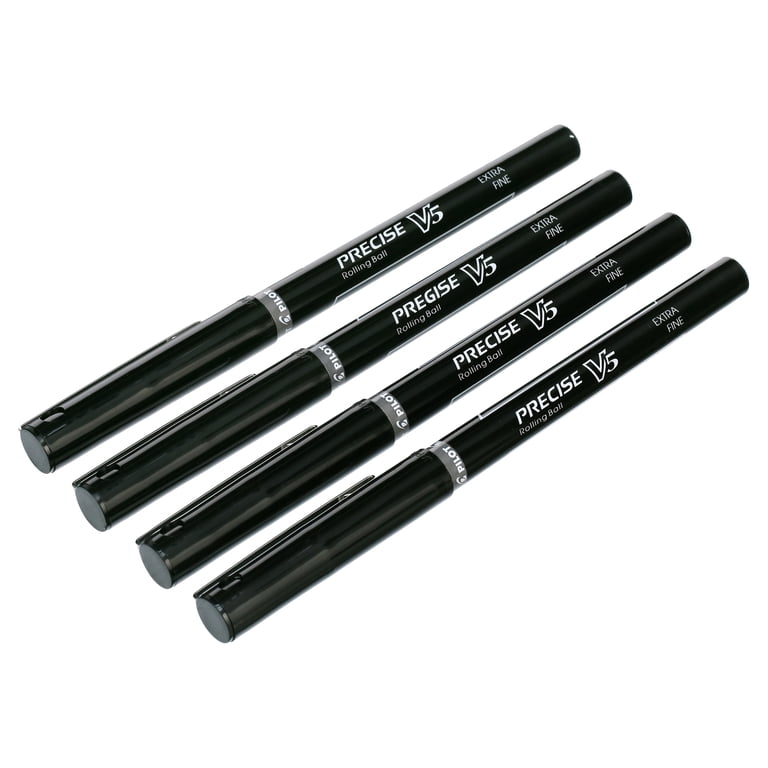 Pilot Precise V5 Rolling Ball Pens, Extra Fine 0.5mm, 4 Pack photo 5